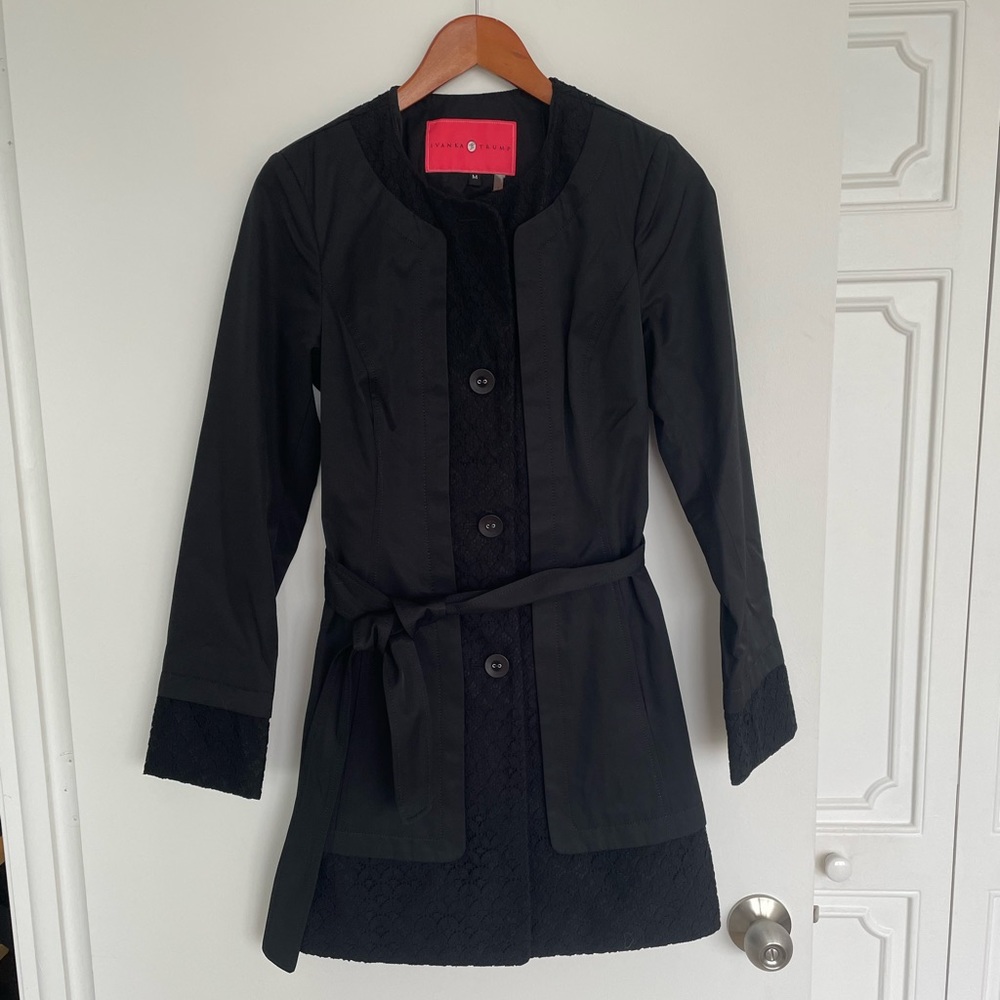 Ivanka Trump belted jacket
